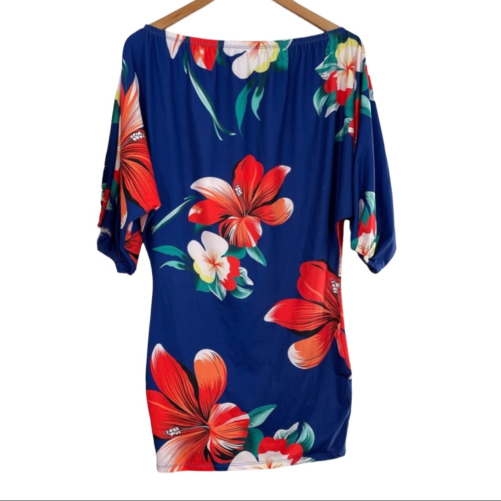 bodycon mini Dress blue size small